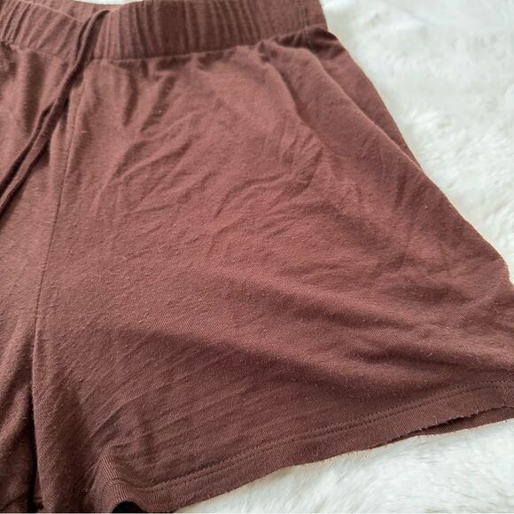 SKIMS brown comfy cozy lounge shorts - Picture 4 of 8